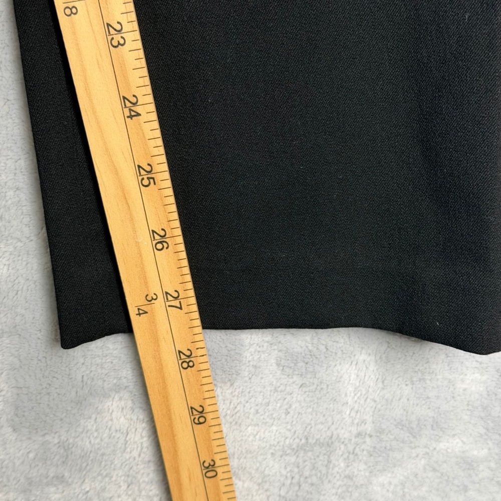 Express Columnist Pants Womens 8 Short Petite Black Preppy Career Wear Straight - Picture 7 of 8